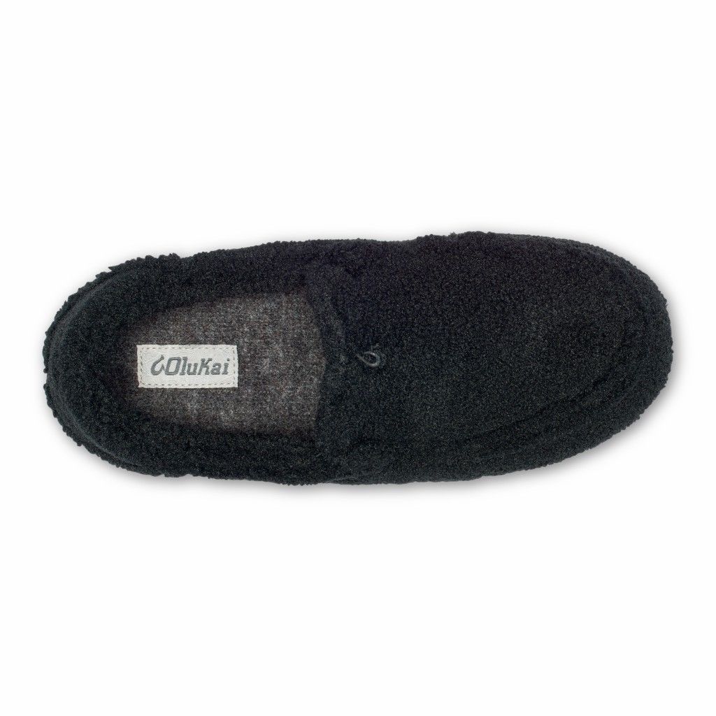 Zapatos Olukai Nohea Heu Slipper - Pantuflas Mujer Negros 20253-491